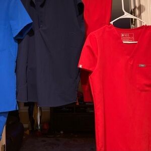 Red Figs Scrub Set SZ XS